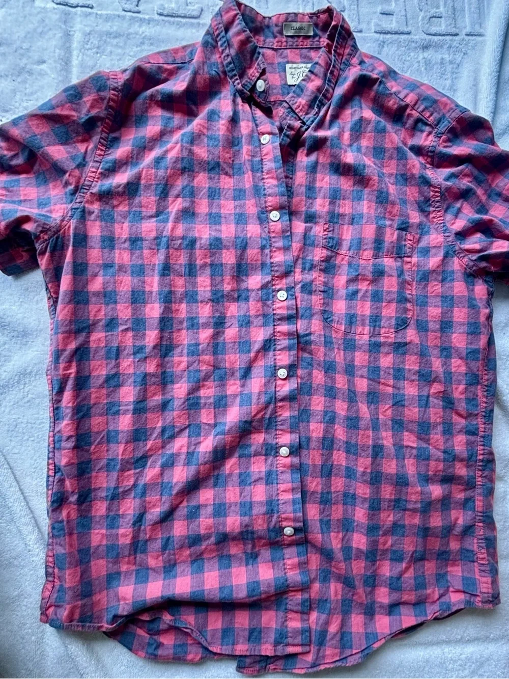 J. Crew Secret Wash Shirt M